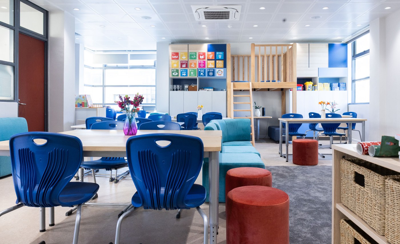 SMBG library interior
